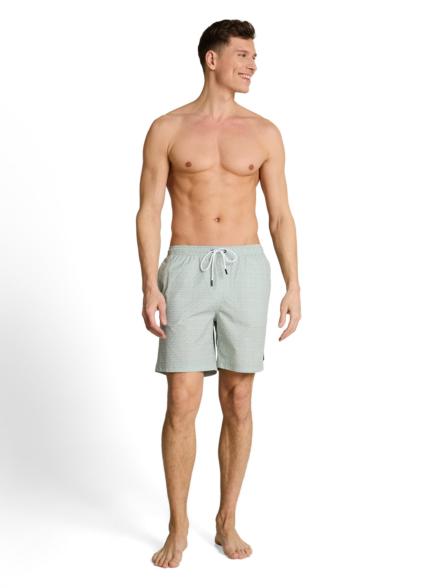 Badeshorts mit Muster