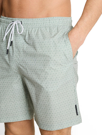 Badeshorts mit Muster
