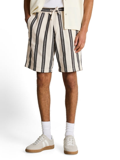 Relaxed Fit Shorts mit Streifenmuster