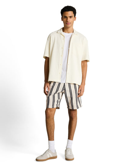 Relaxed Fit Shorts mit Streifenmuster