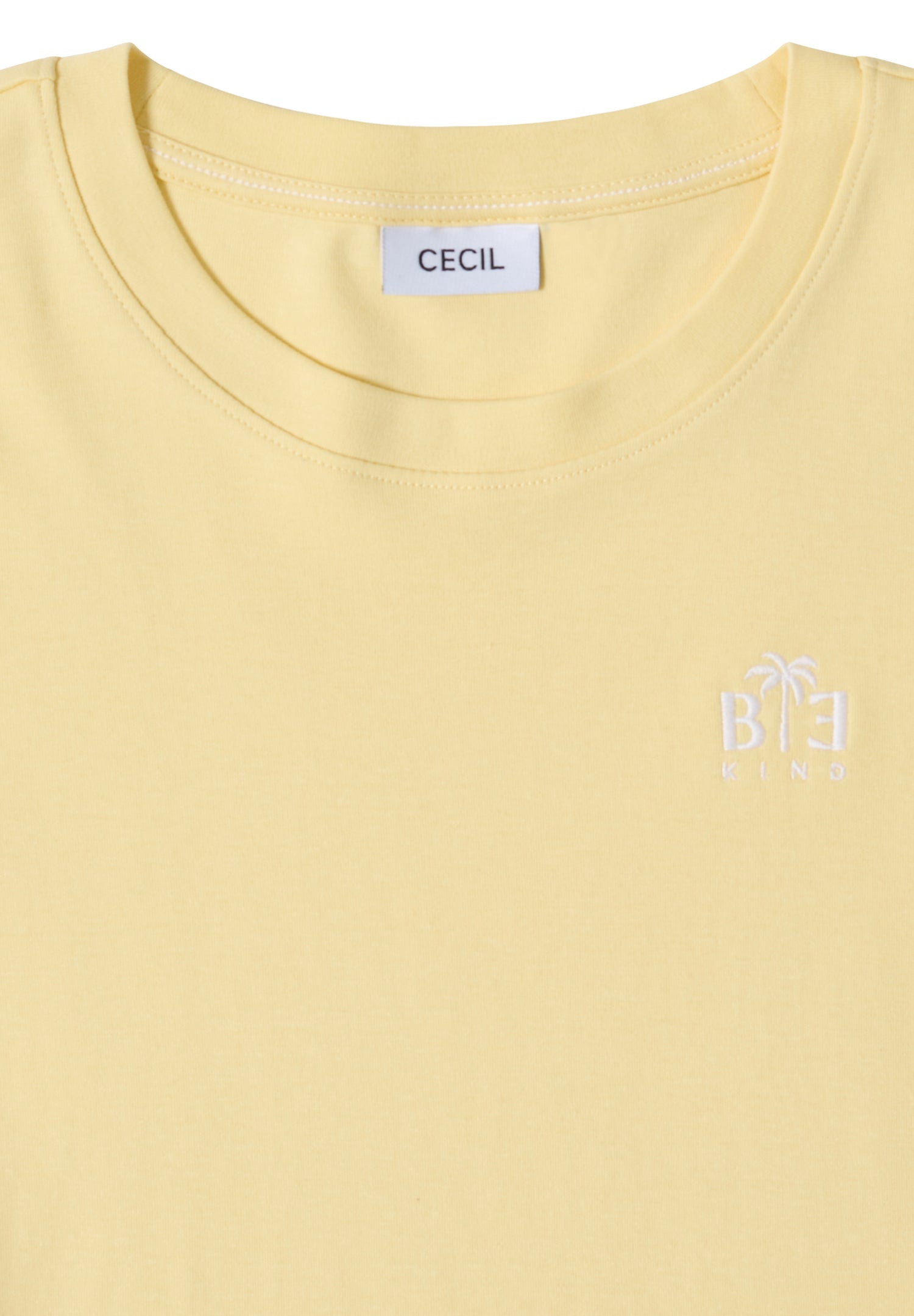 T-Shirt mit Rundhals und Print-Detail
