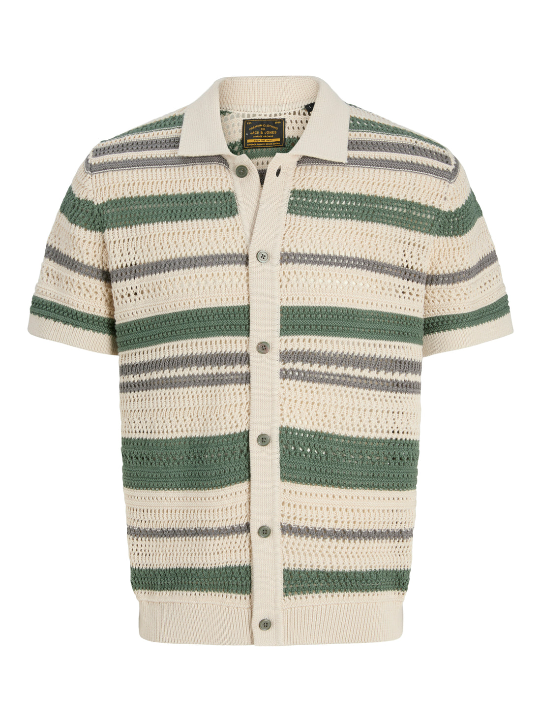 JPRBLUHAMILTON BUTTON THROUGH POLO SS