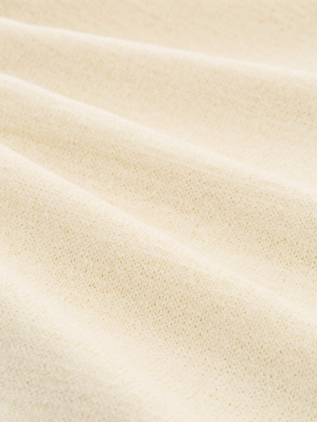 Loose Fit Strickkleid mit V-Ausschnitt