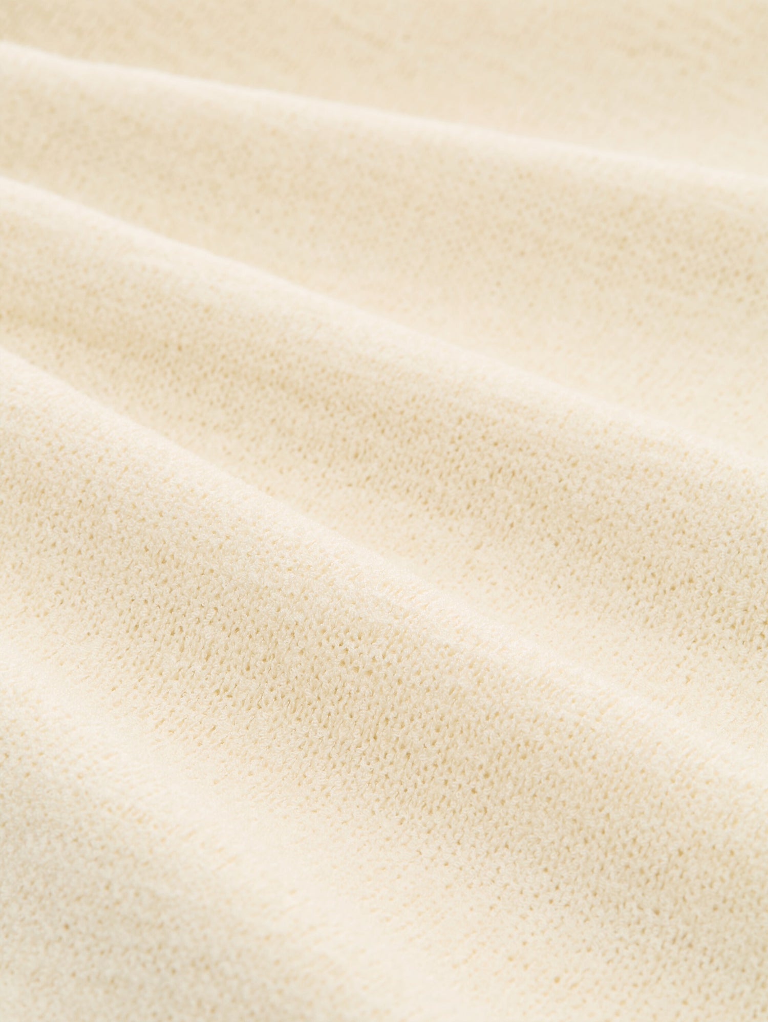 Loose Fit Strickkleid mit V-Ausschnitt