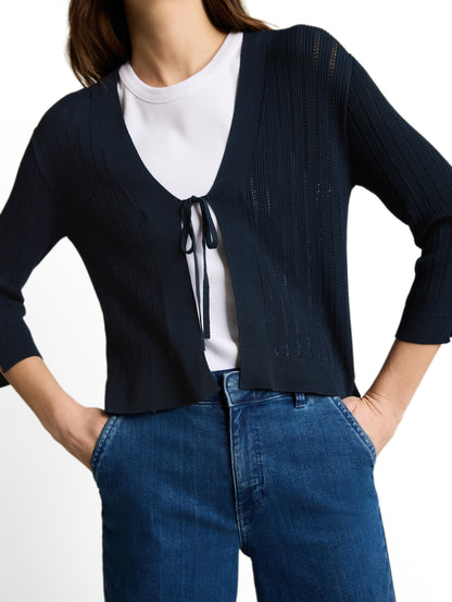 Cardigan mit Schleifendetail
