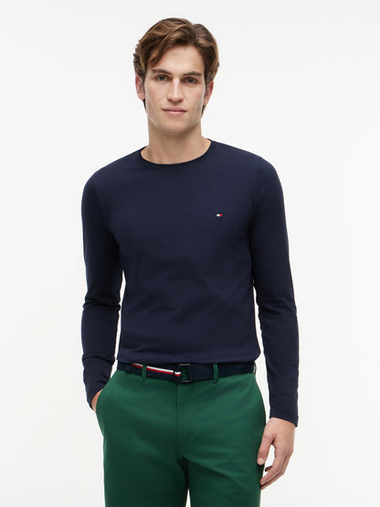 STRETCH SLIM FIT LONG SLEEVE TEE