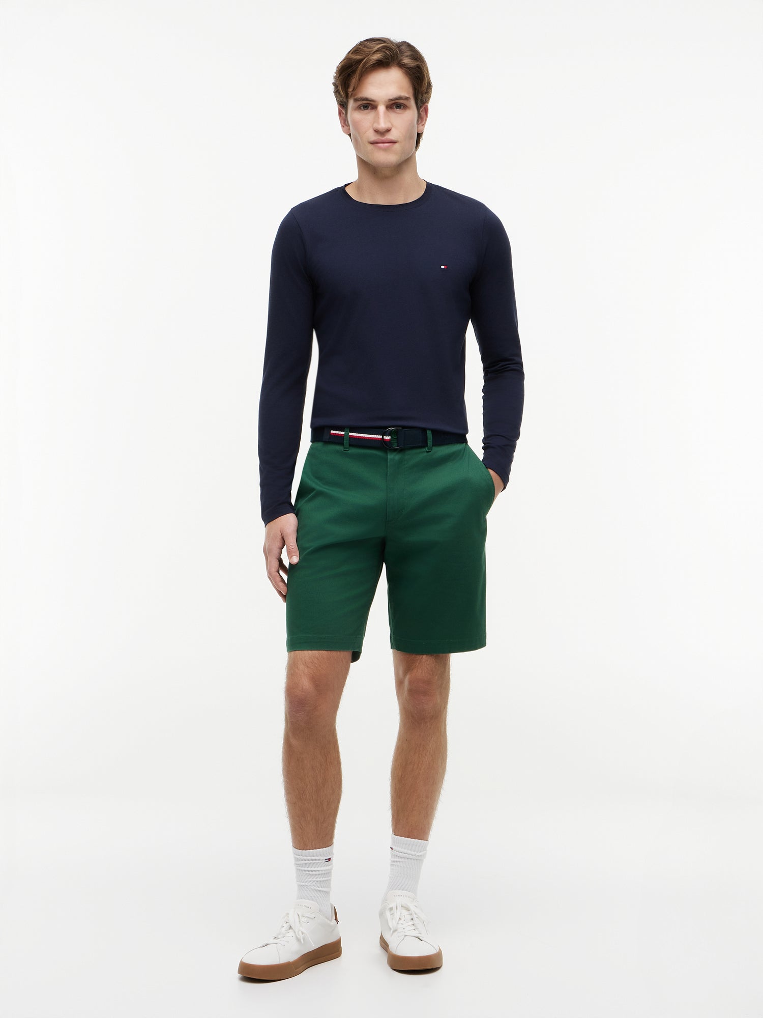 STRETCH SLIM FIT LONG SLEEVE TEE
