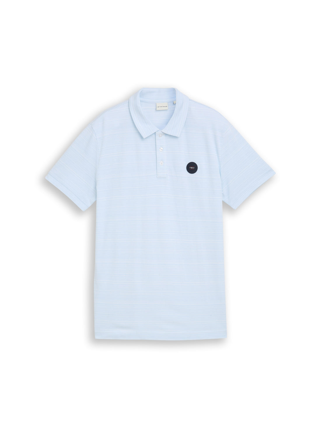 Piqué Poloshirt mit feinen Streifen