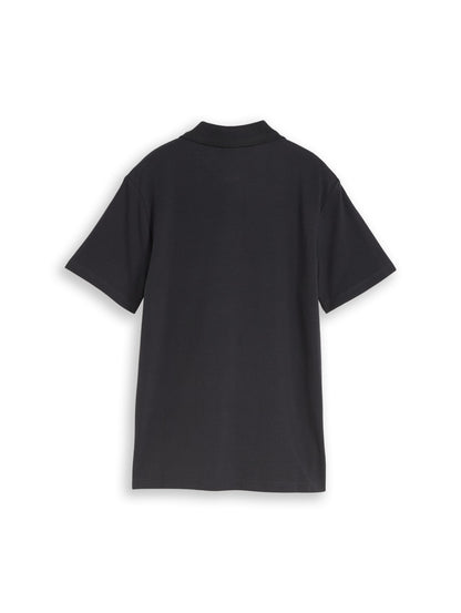 Piqué Poloshirt mit Logo-Badge