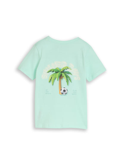 T-Shirt mit Rückenprint