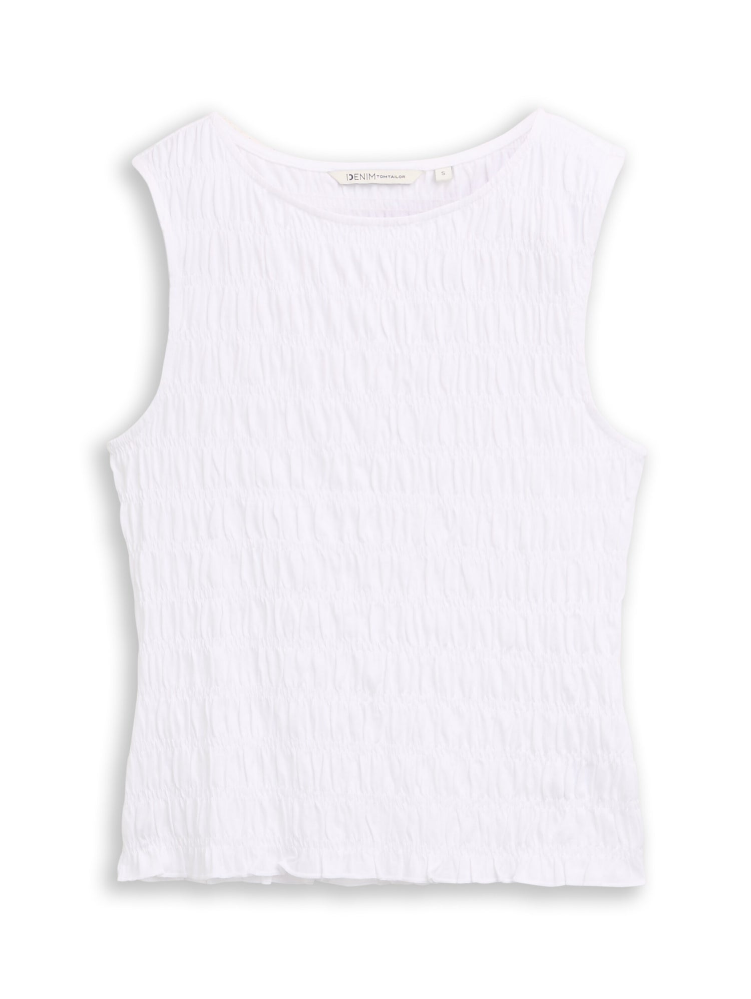 Smock Top mit Stretch
