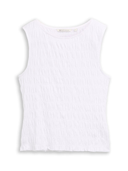 Smock Top mit Stretch