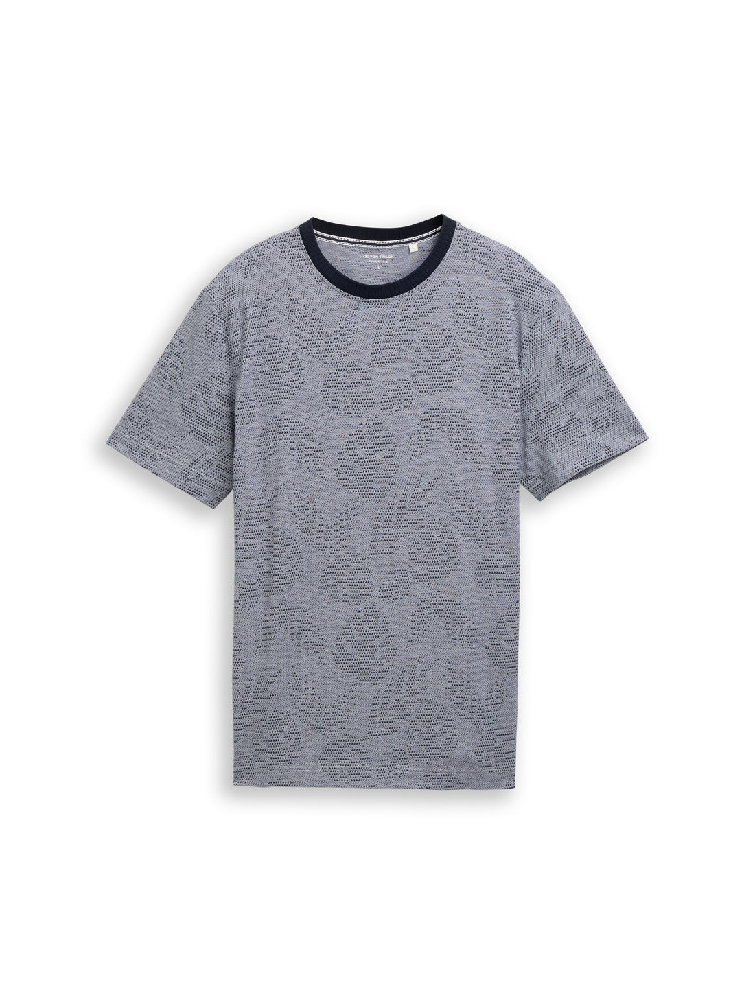 Jacquard T-Shirt mit Muster