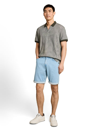Jacquard Poloshirt mit Muster