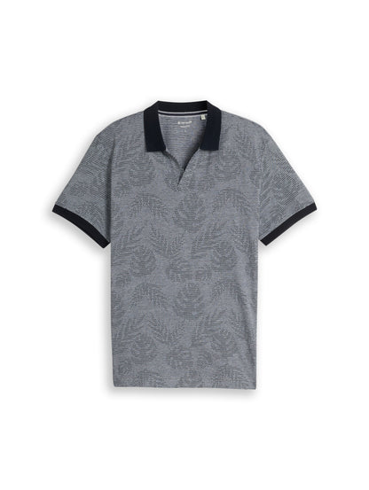 Jacquard Poloshirt mit Muster