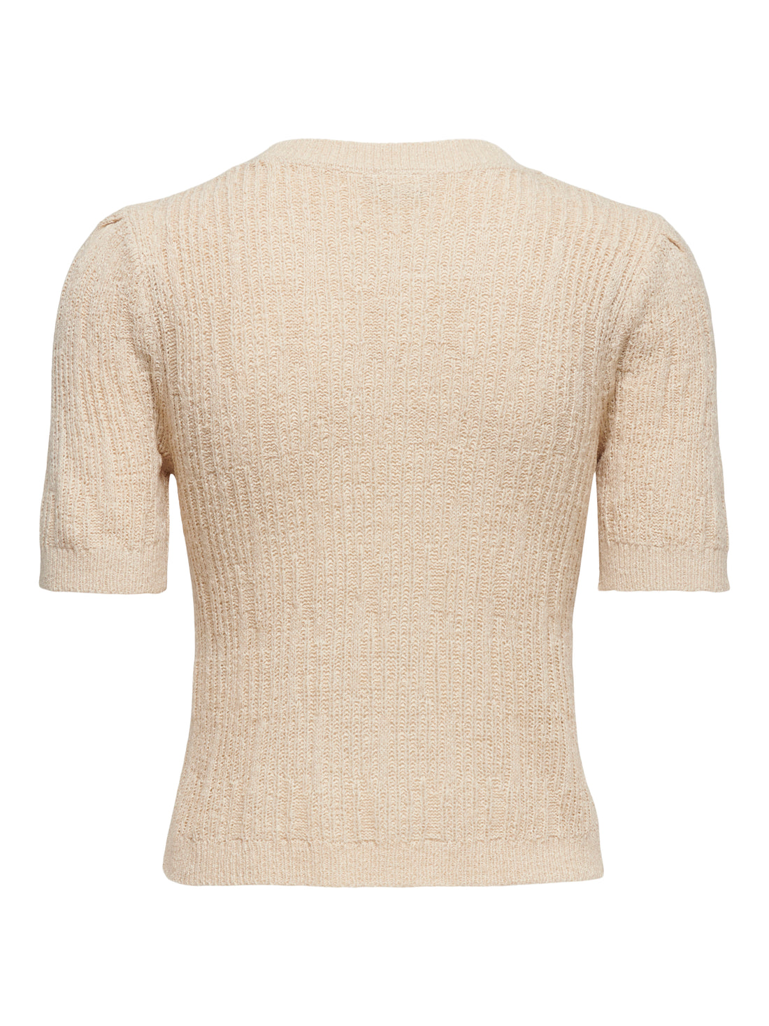 JDYDESHA S/S O-NECK STRUCTURE PULL KNT