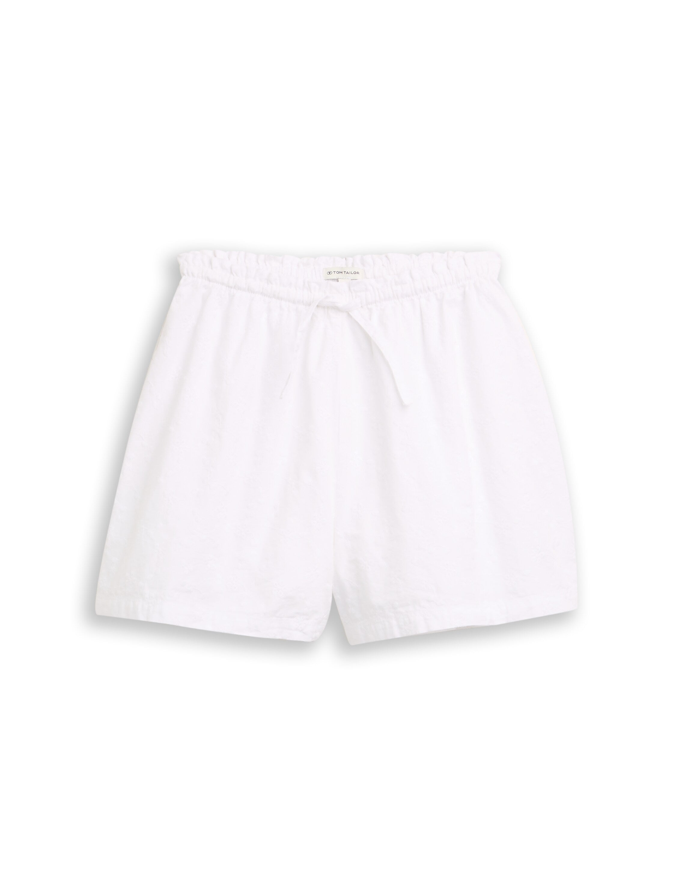 Shorts mit Stickerei