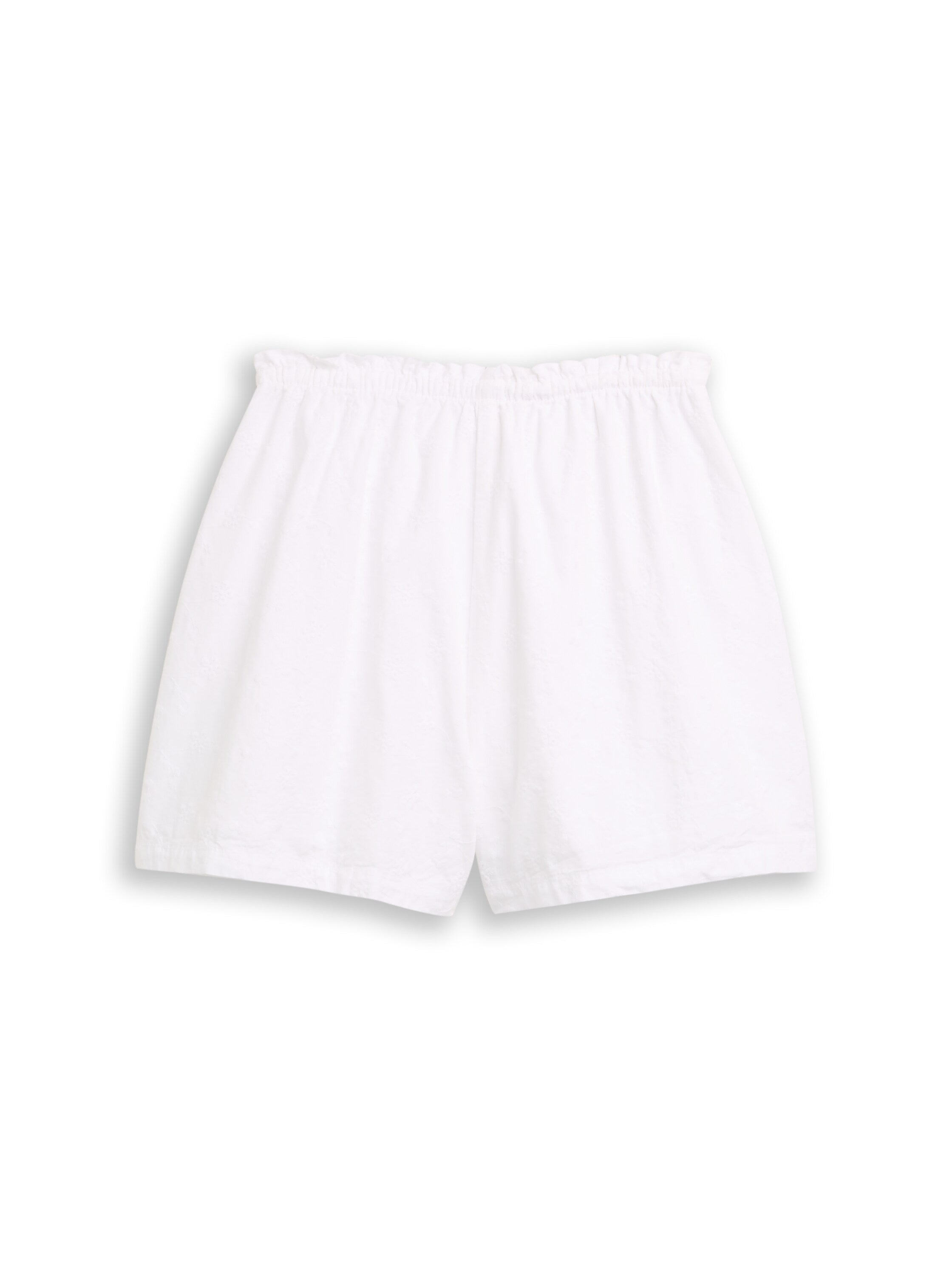 Shorts mit Stickerei