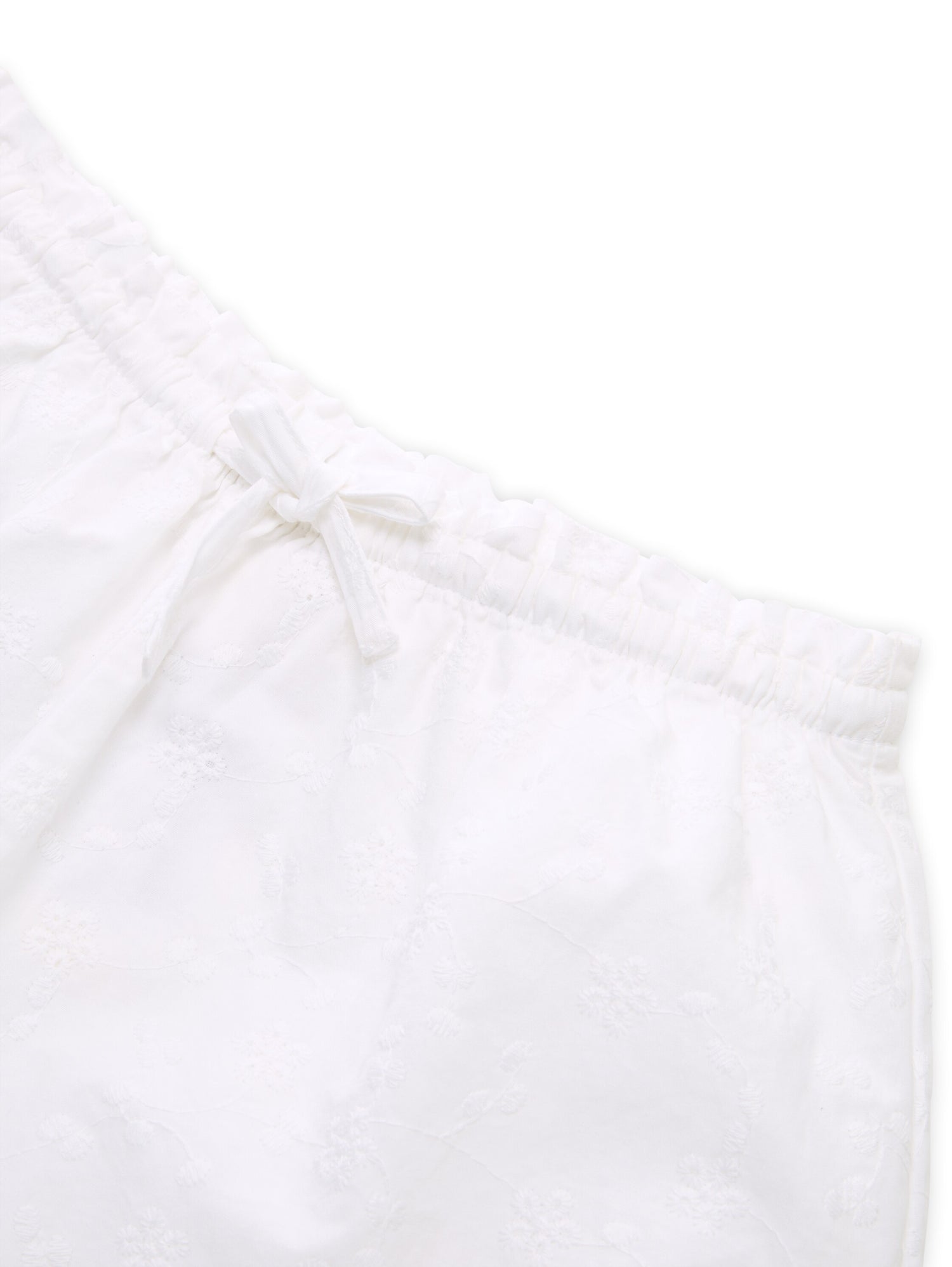 Shorts mit Stickerei