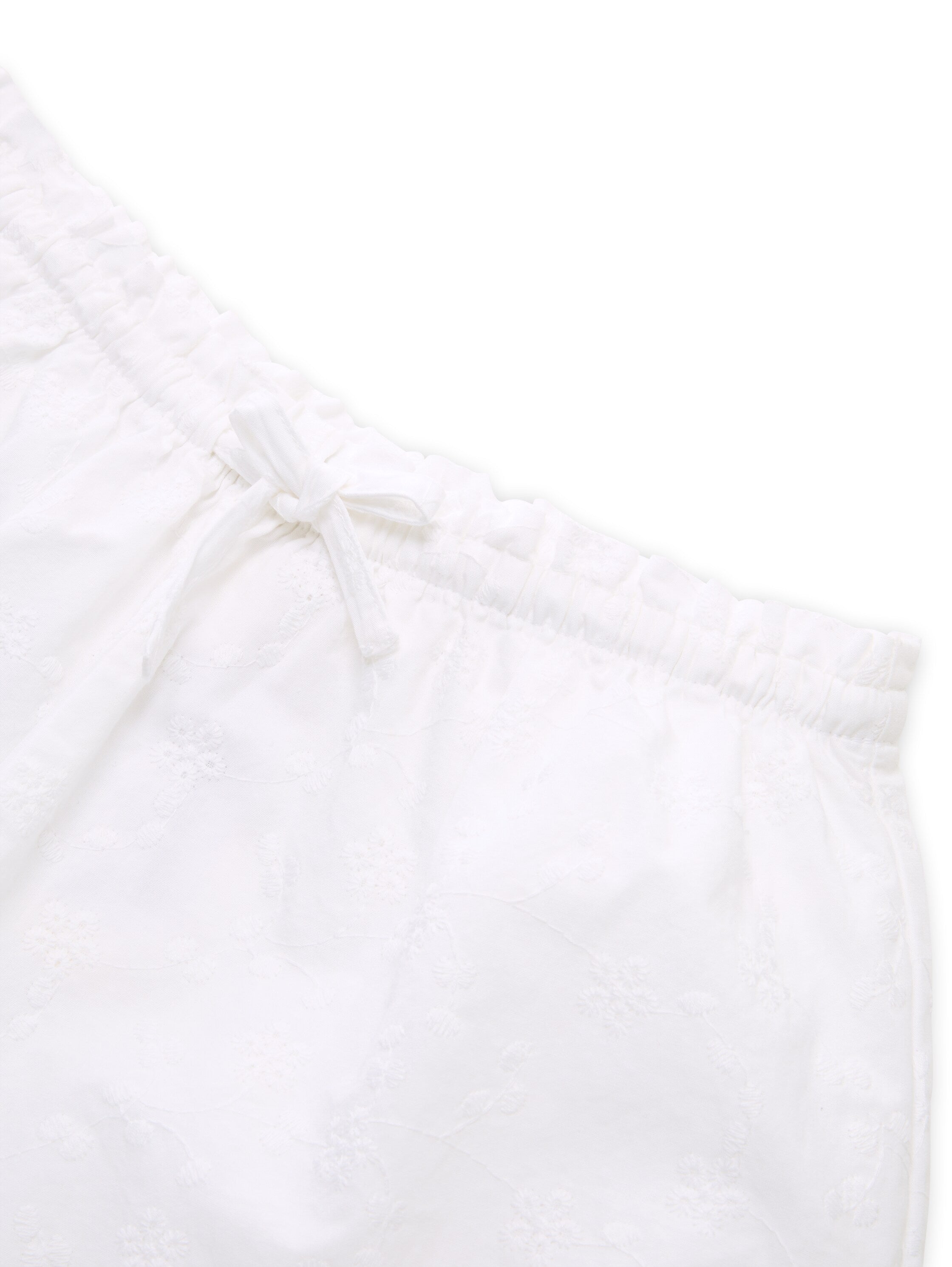 Shorts mit Stickerei