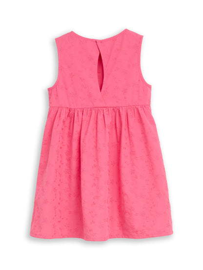 Mini-Kleid mit Stickerei