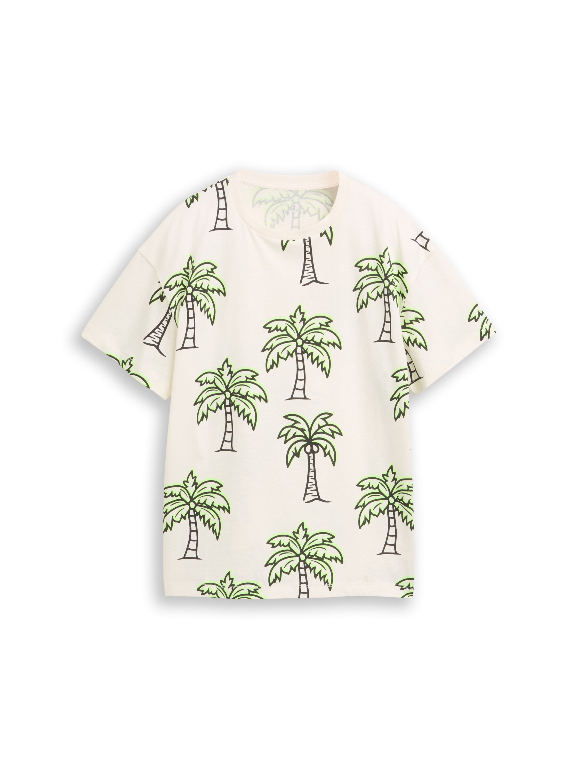 Oversize T-Shirt mit Muster
