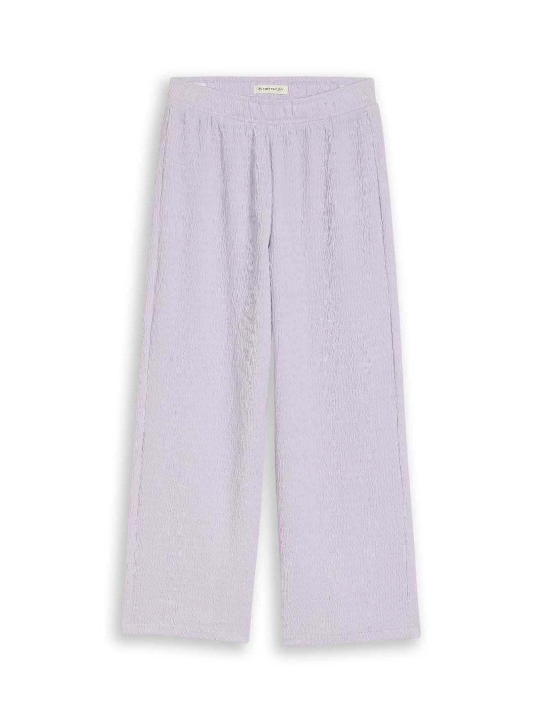Wide Leg Hose mit Struktur
