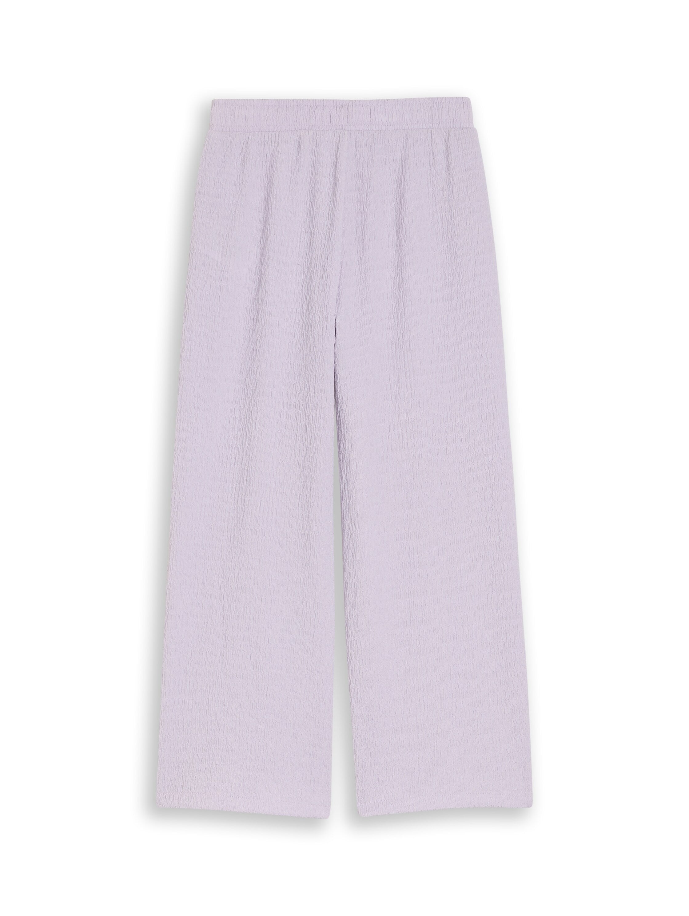Wide Leg Hose mit Struktur