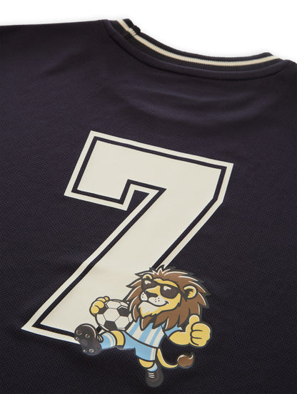 T-Shirt mit Rückenprint