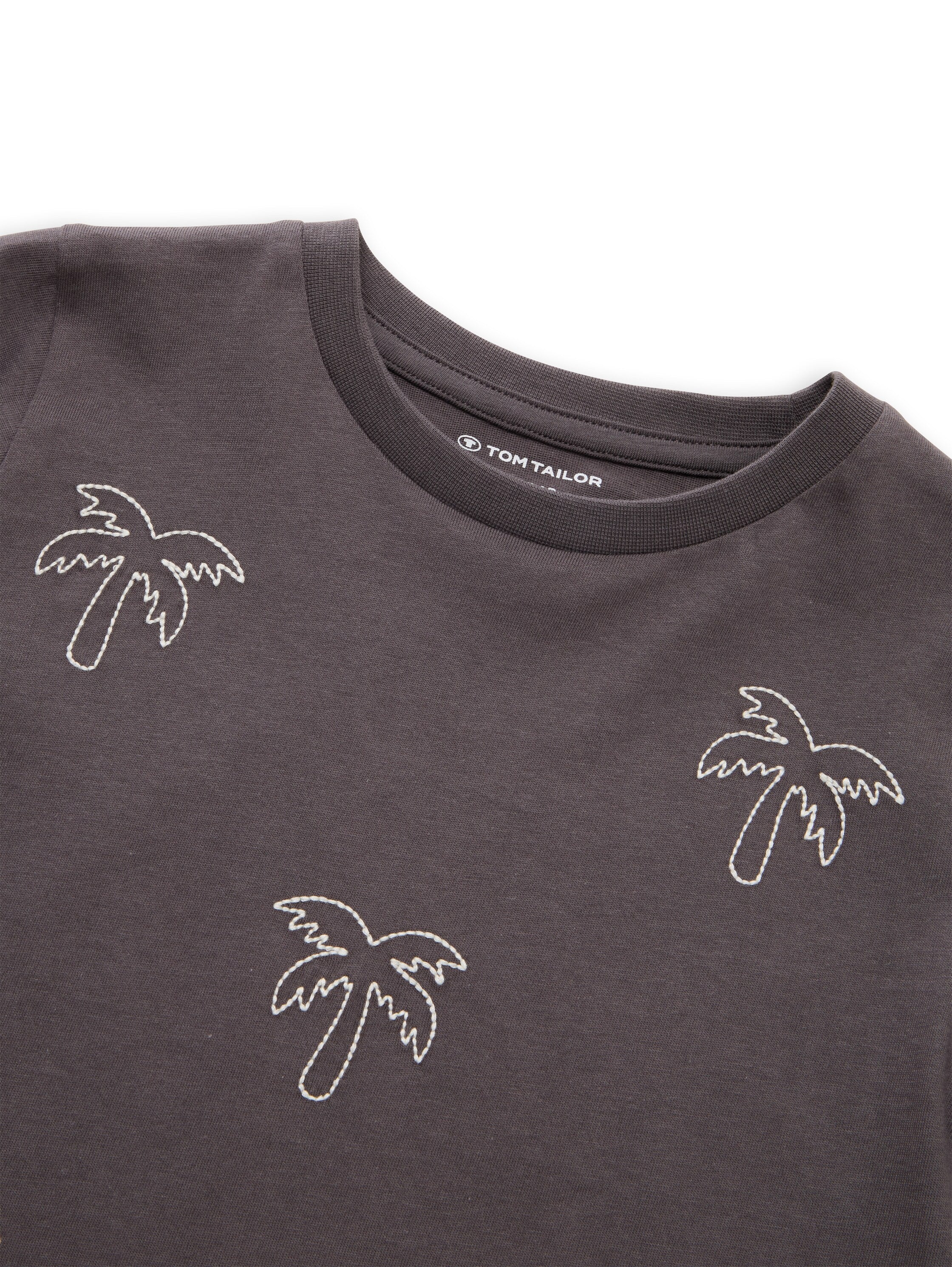 T-Shirt mit Stickerei