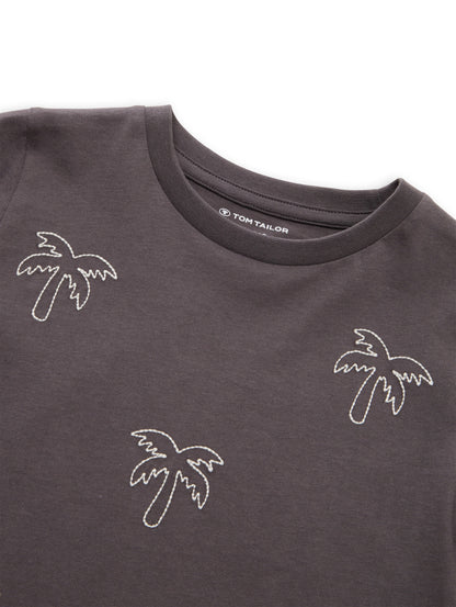 T-Shirt mit Stickerei