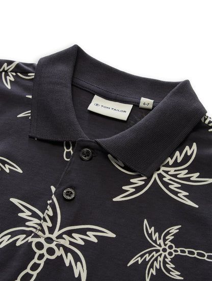 Poloshirt mit Muster