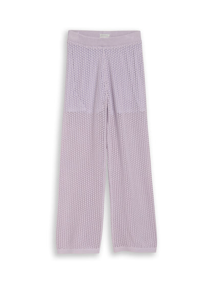 Wide Leg Strickhose
