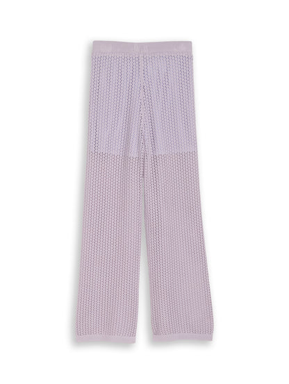 Wide Leg Strickhose