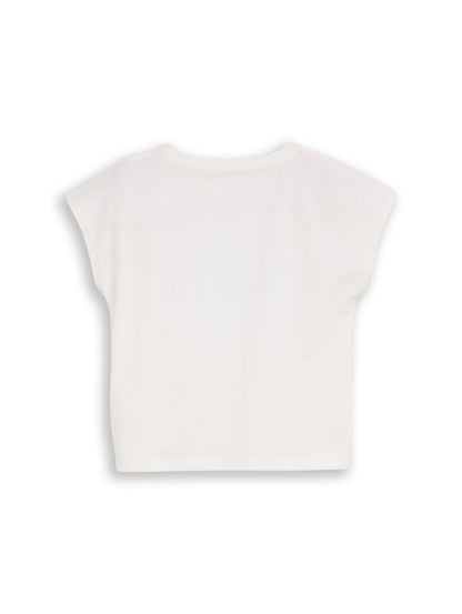 T-Shirt mit Knoten-Detail