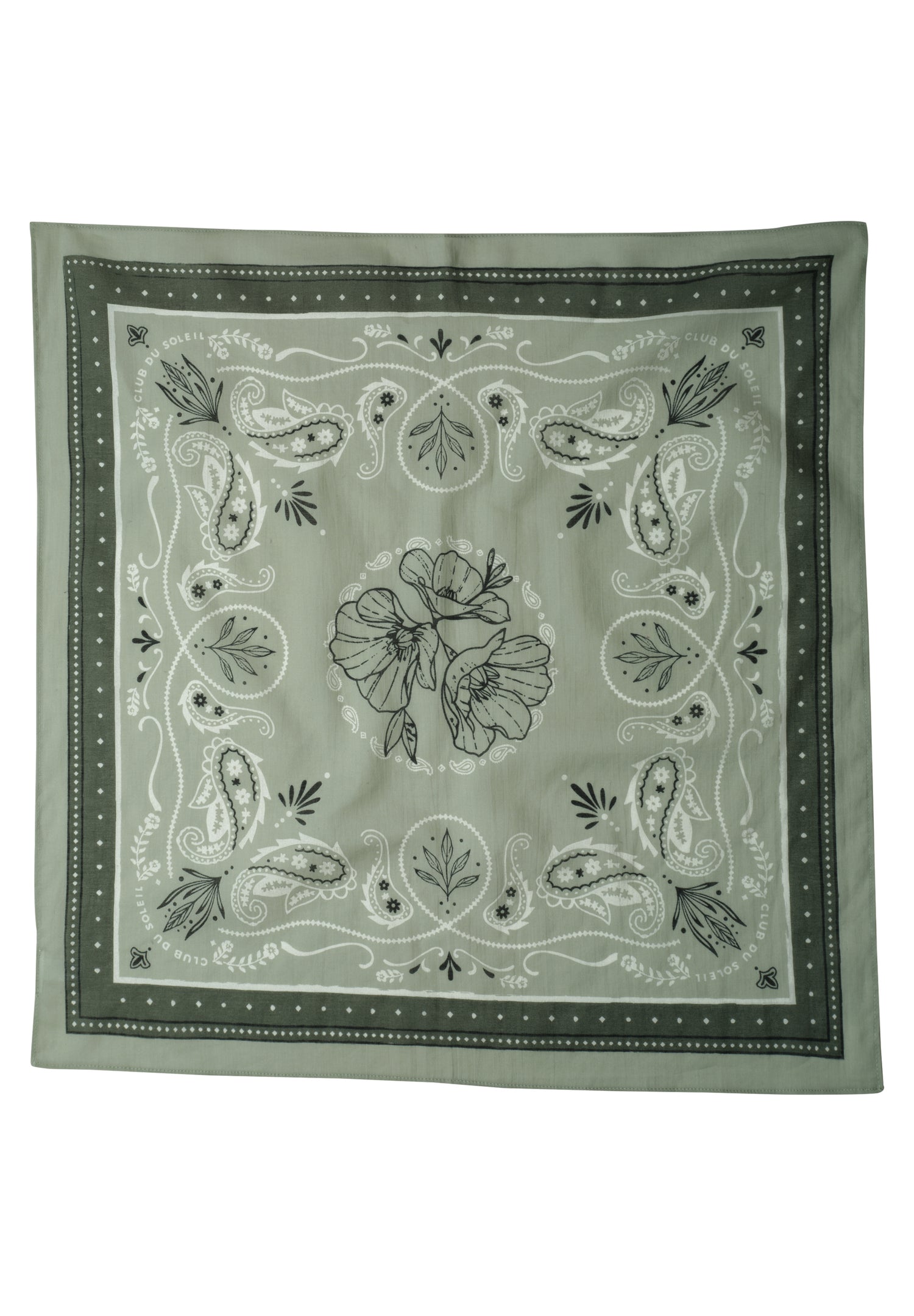 Bandana aus Baumwolle mit Print