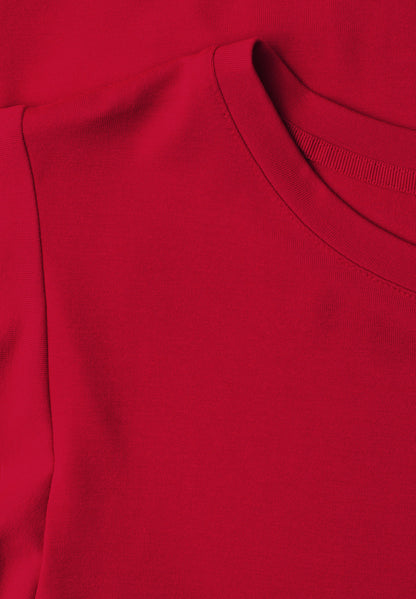Shirt mit Rundhals und Volantärmeln