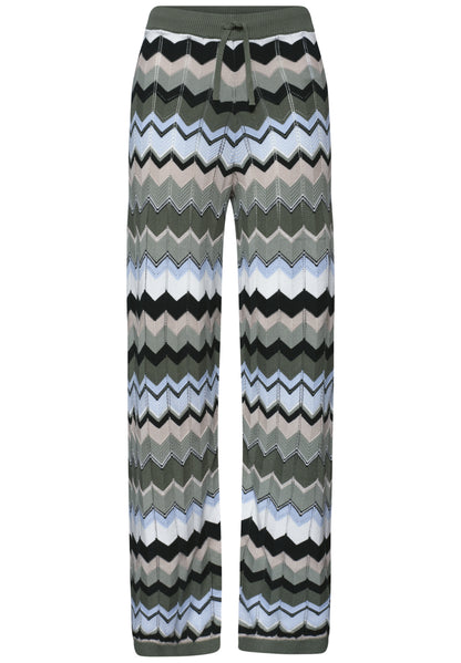 Hose mit Zick-Zack Muster
