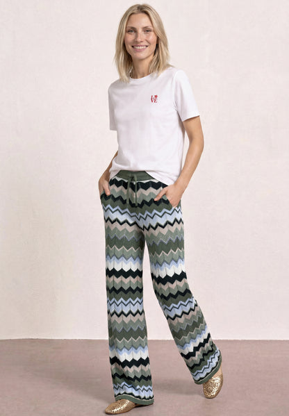 Hose mit Zick-Zack Muster