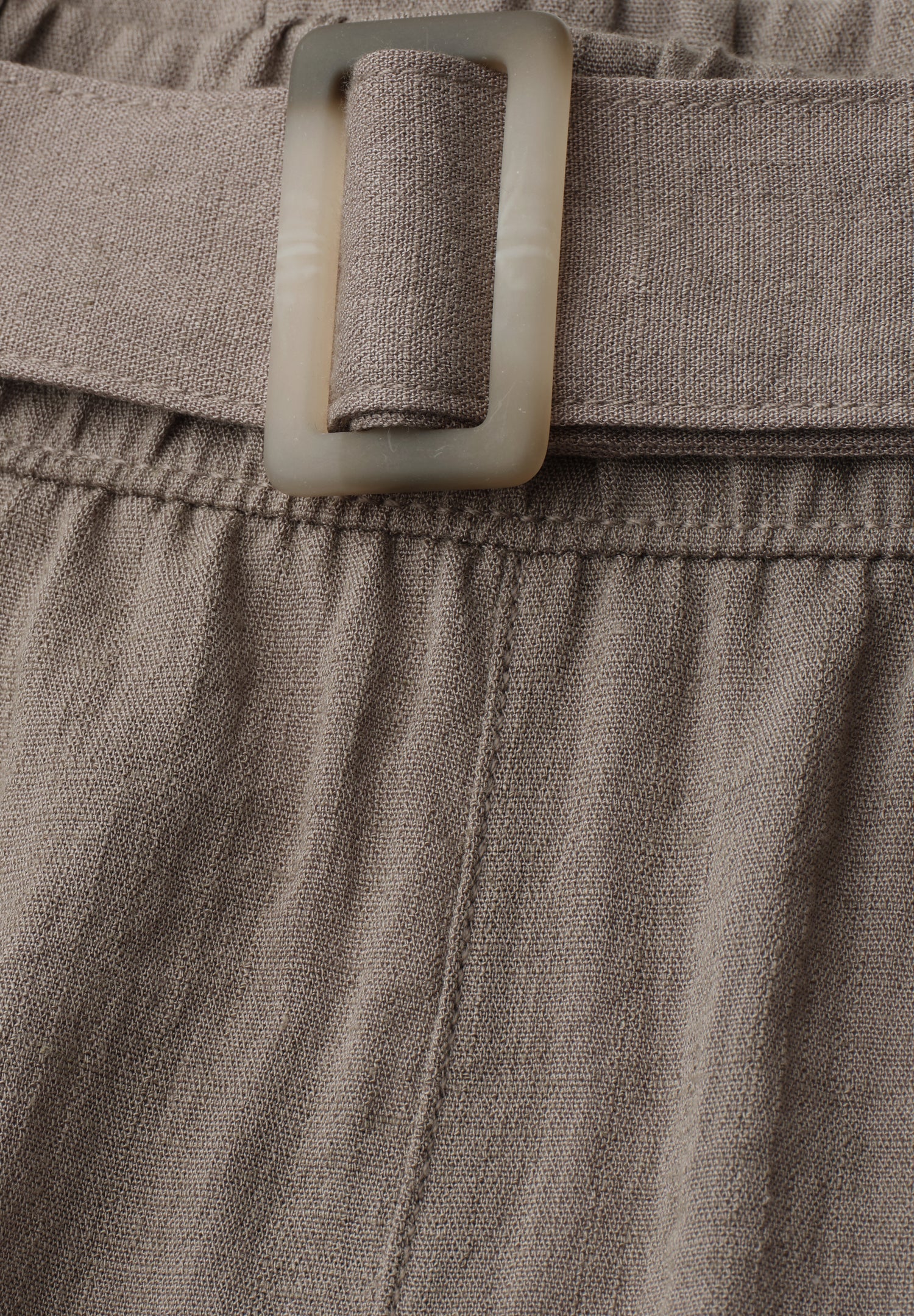 Wide Leg Hose mit Gürtel im Casual Fit