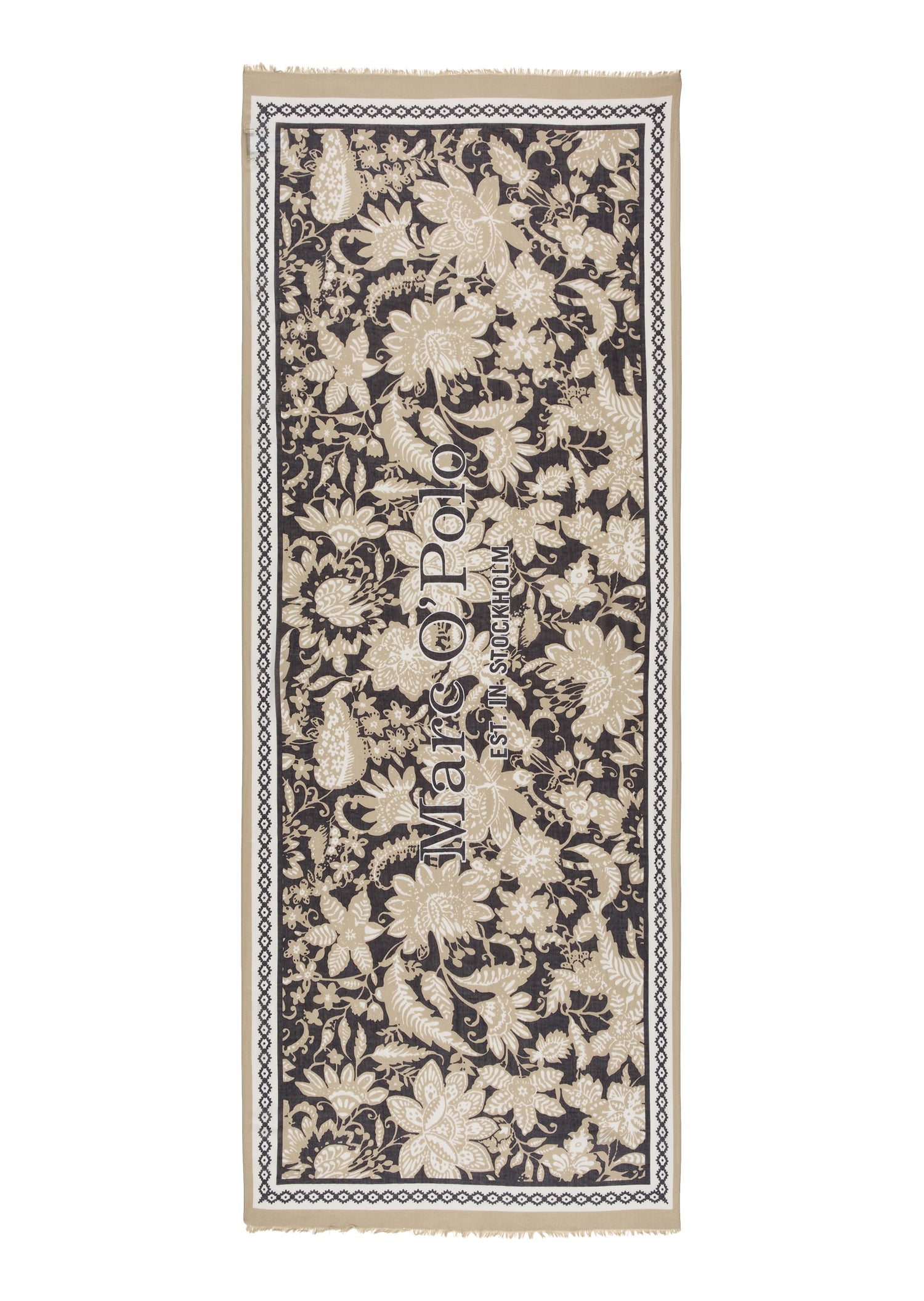 Schal mit Allover-Print