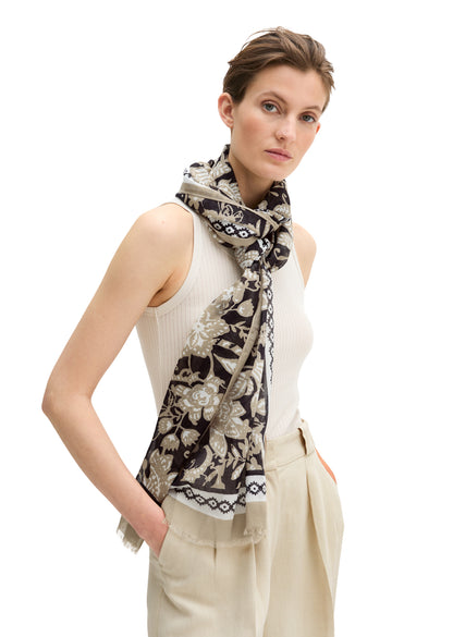 Schal mit Allover-Print