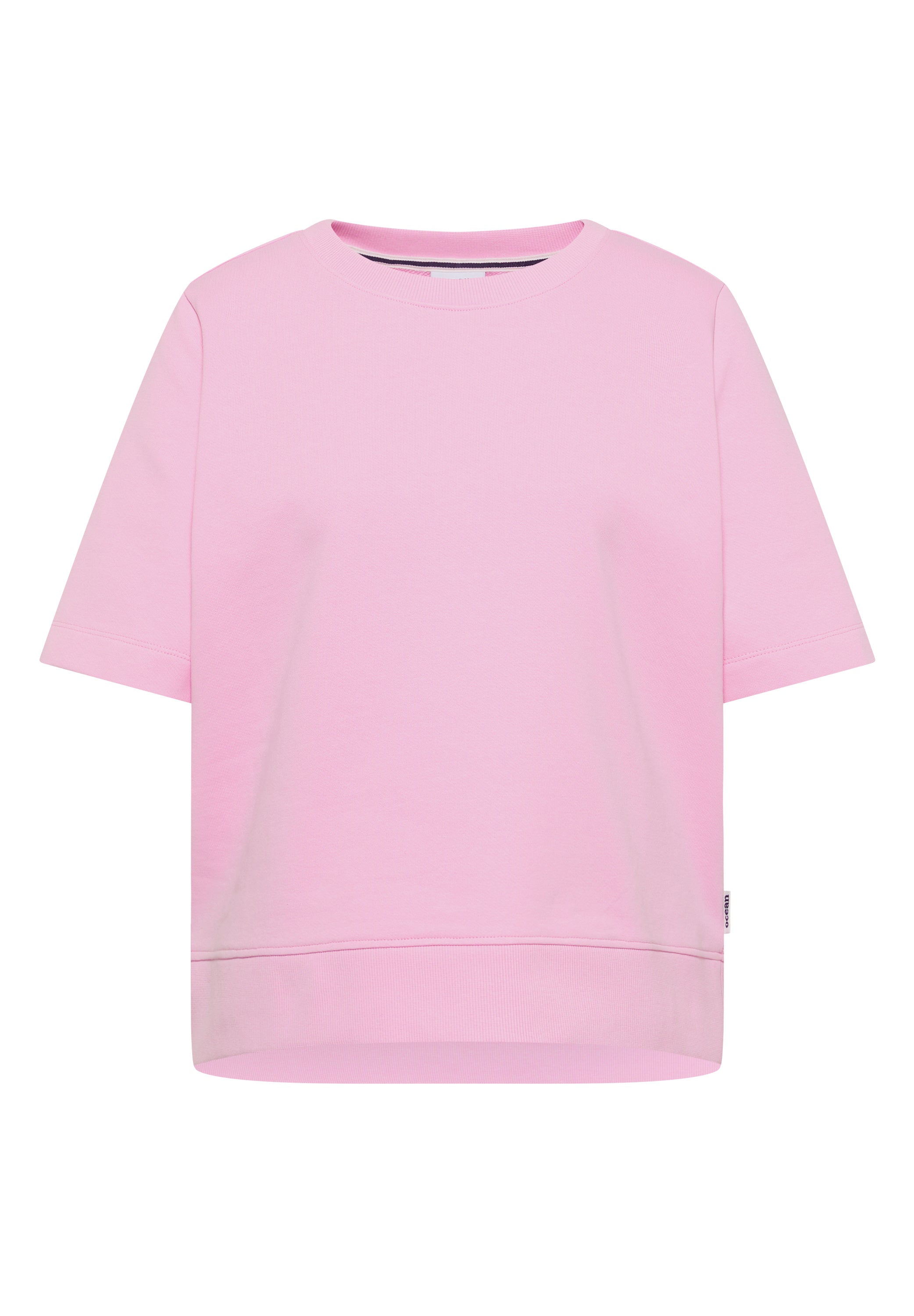 Kurzarm Sweatshirt mit Rundhals