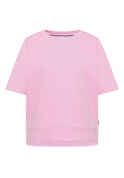 Kurzarm Sweatshirt mit Rundhals