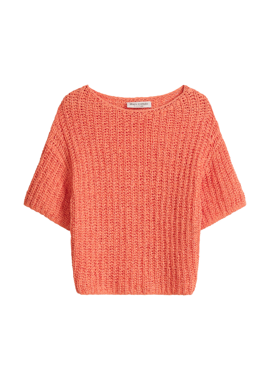 Kurzarm-Strickpullover boxy