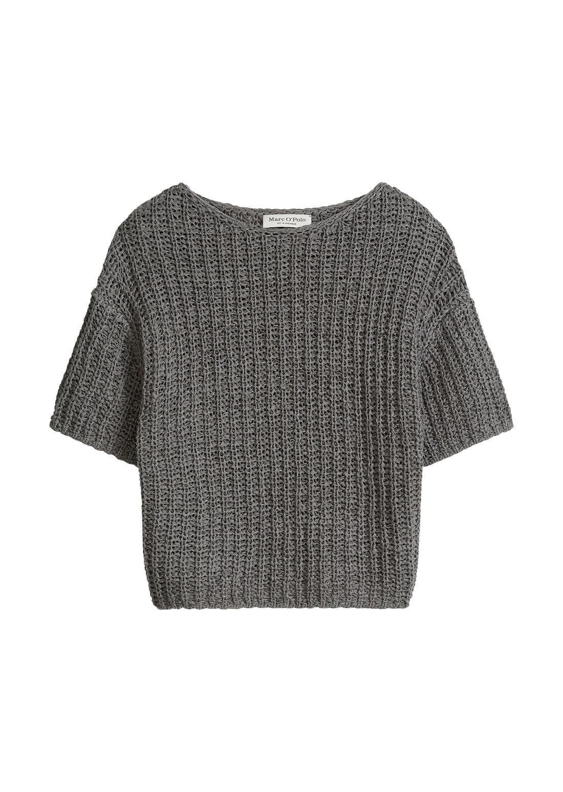 Kurzarm-Strickpullover boxy