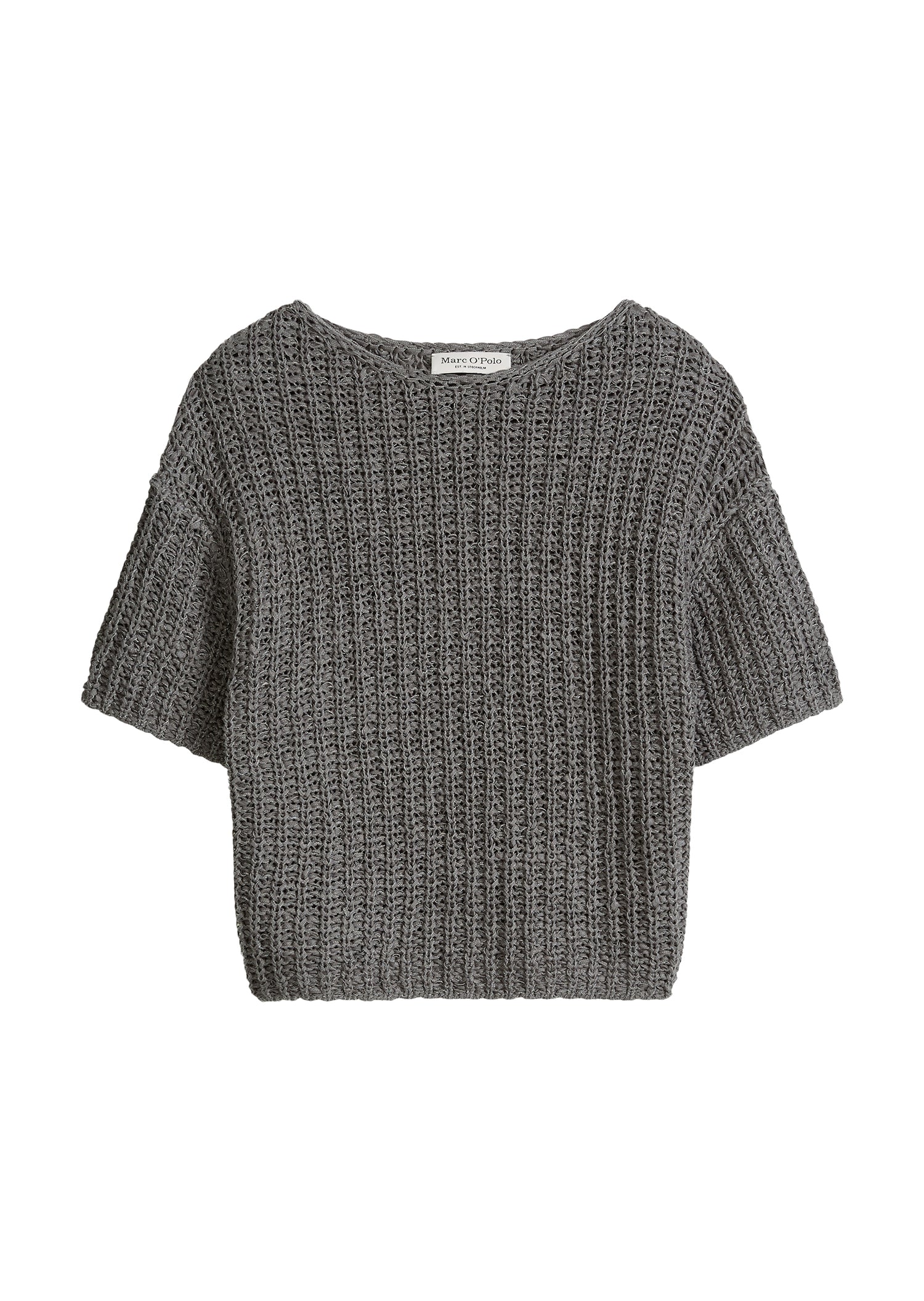Kurzarm-Strickpullover boxy