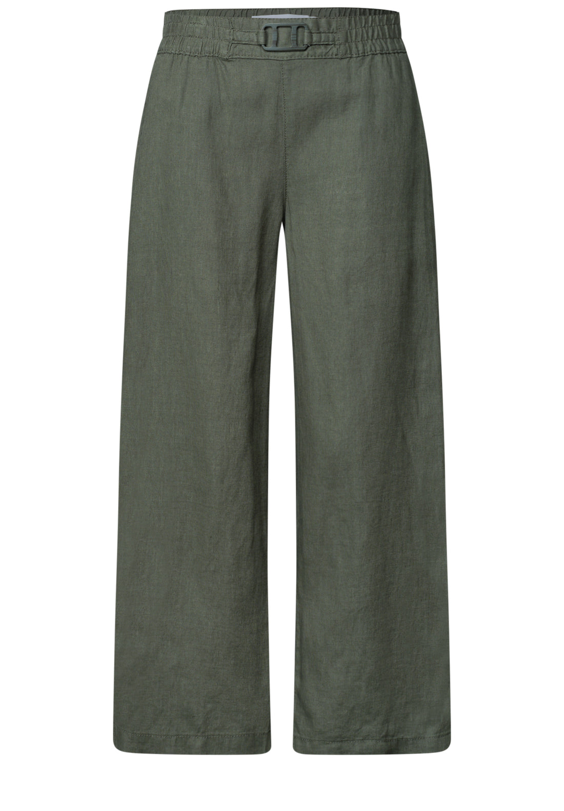 Wide Leg Hose im Loose Fit aus Leinen