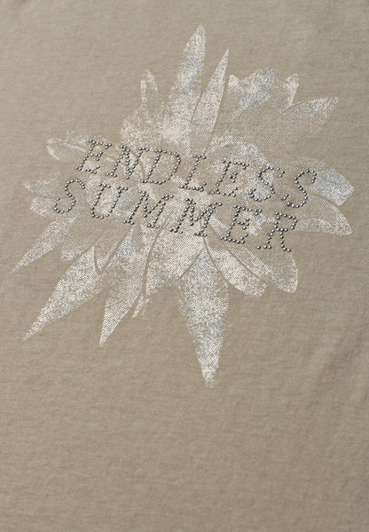 Dropped Shoulder Shirt mit Artwork