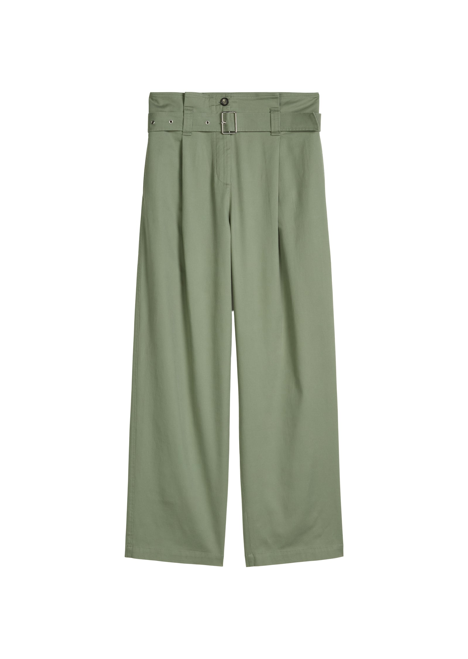 Paperbag-Pants straight